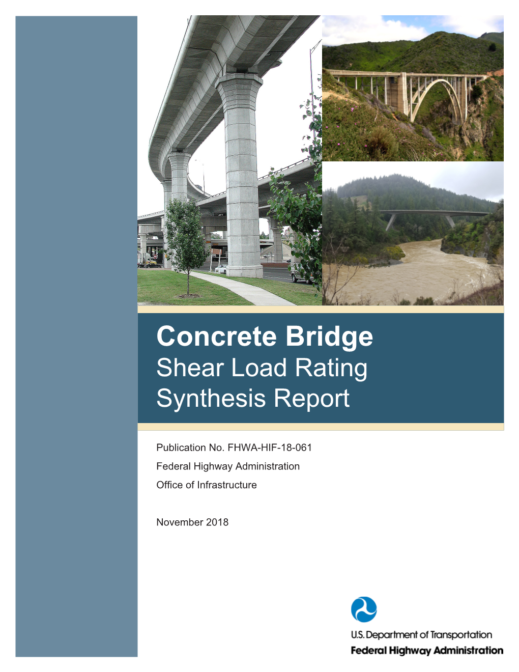 Concrete Bridge Shear Load Rating Synthesis Report