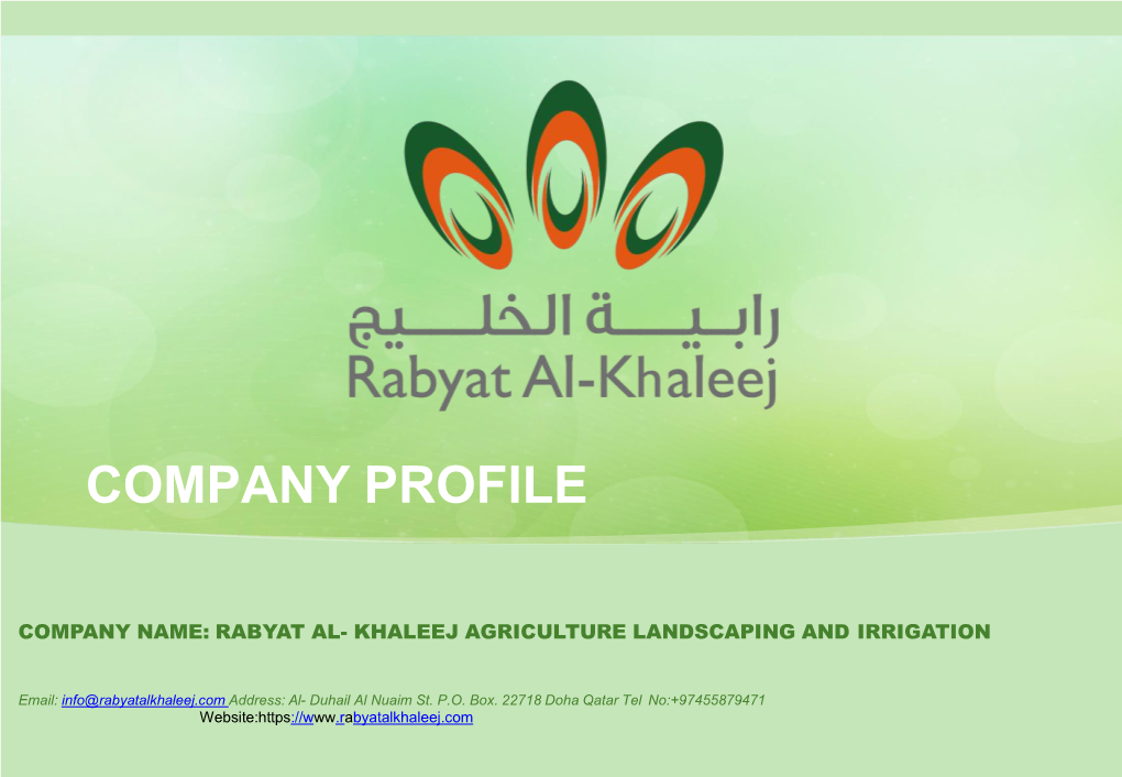 Company Profile