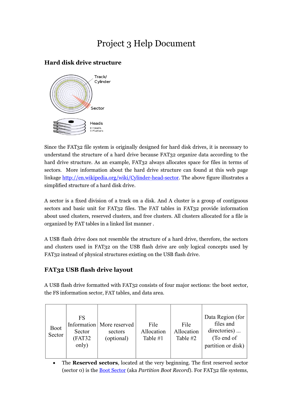 Project 3 Help Document