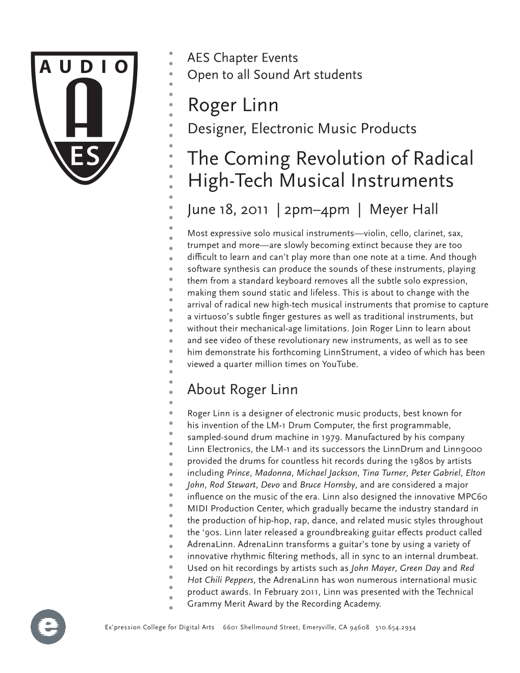 Roger Linn the Coming Revolution of Radical High-Tech Musical