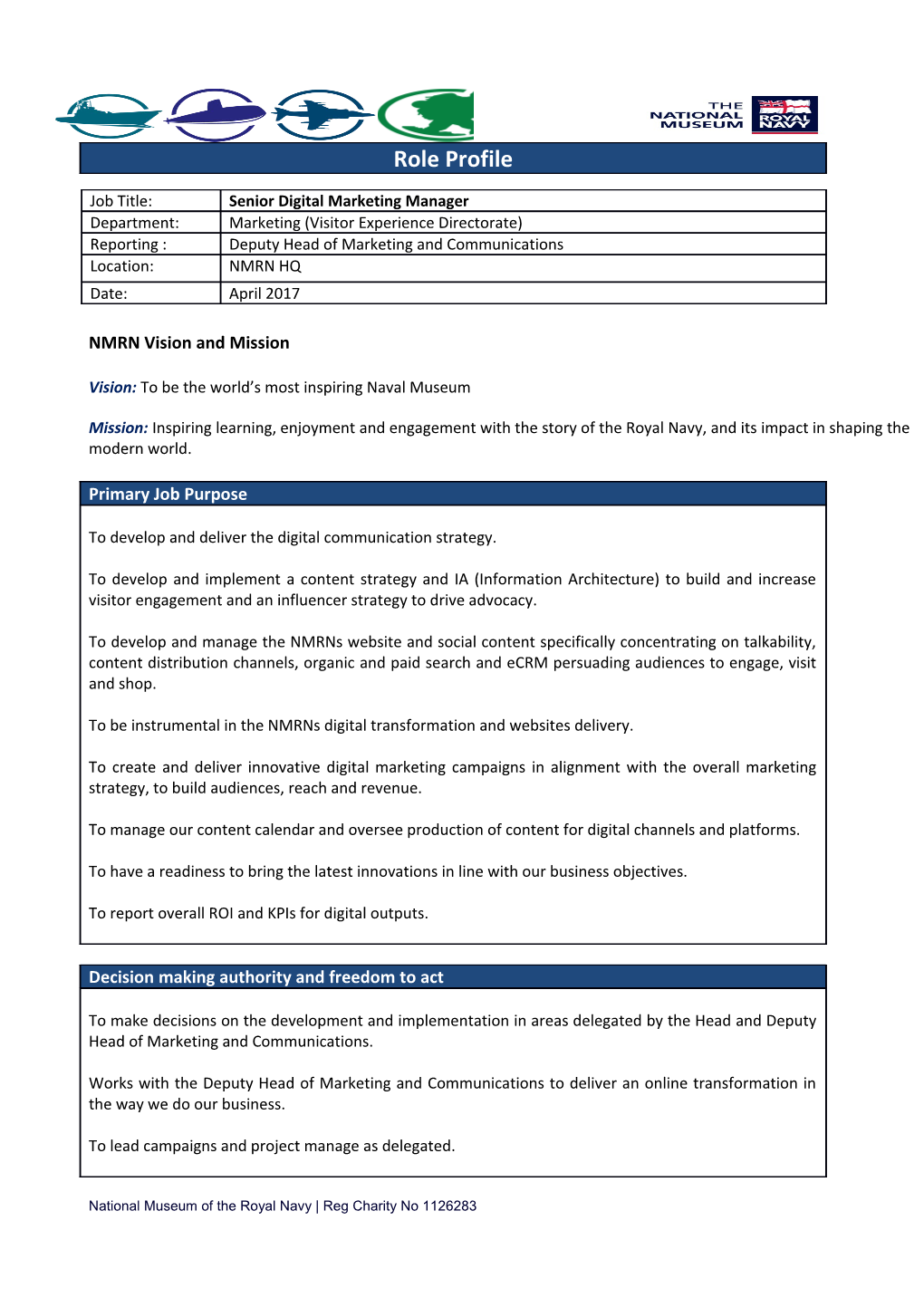 Job and Competency Profile