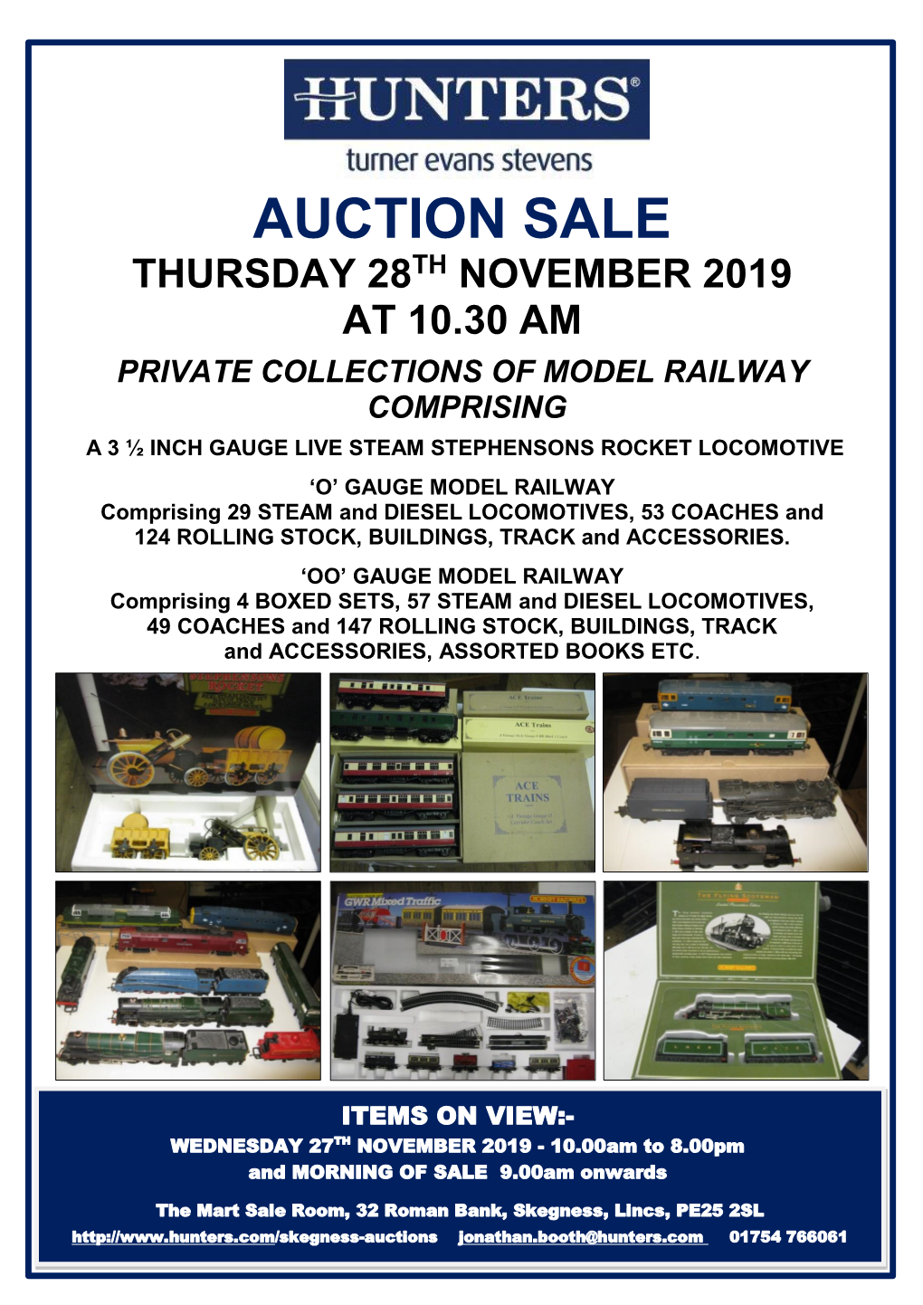 Auction Sale Th Thursday 28 November 2019