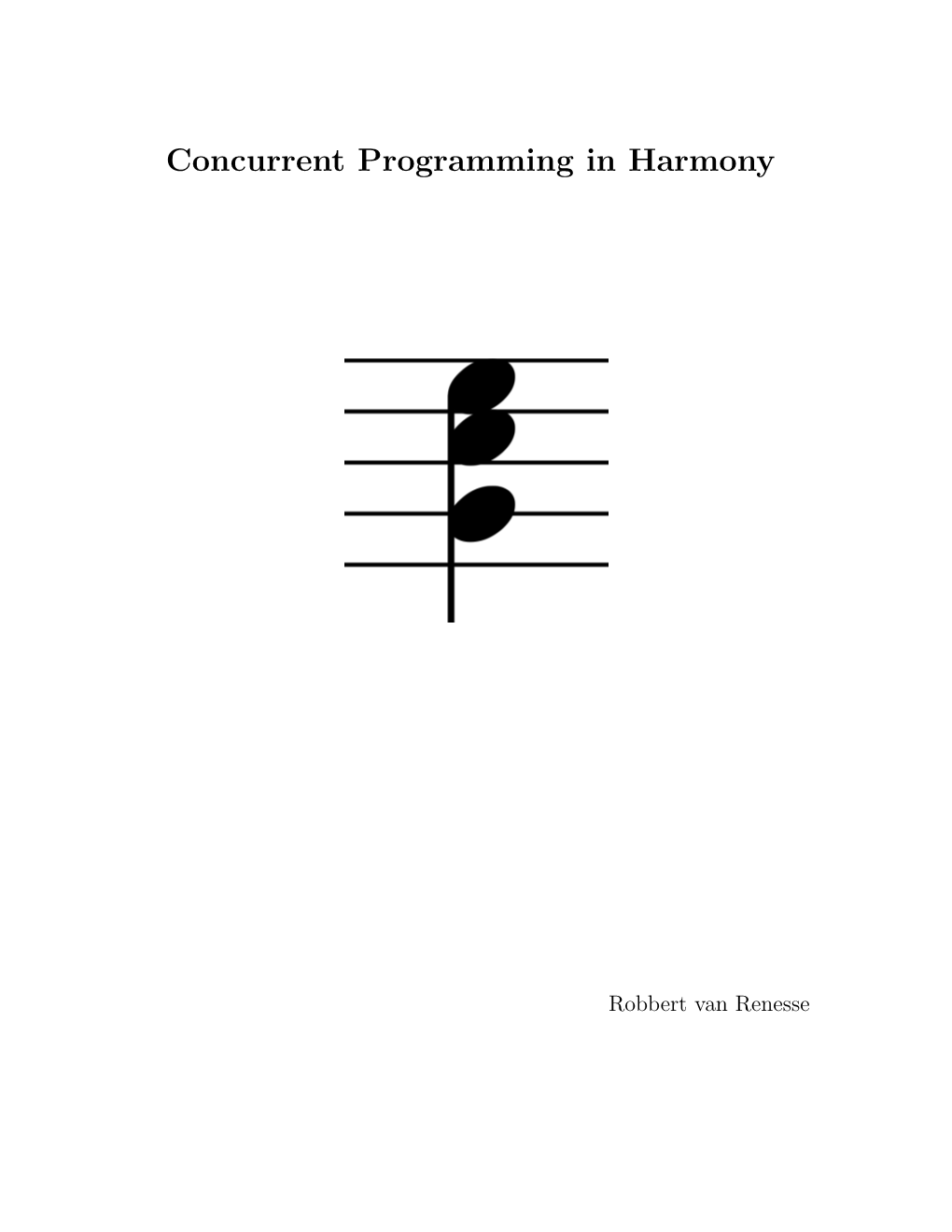 Concurrent Programming in Harmony