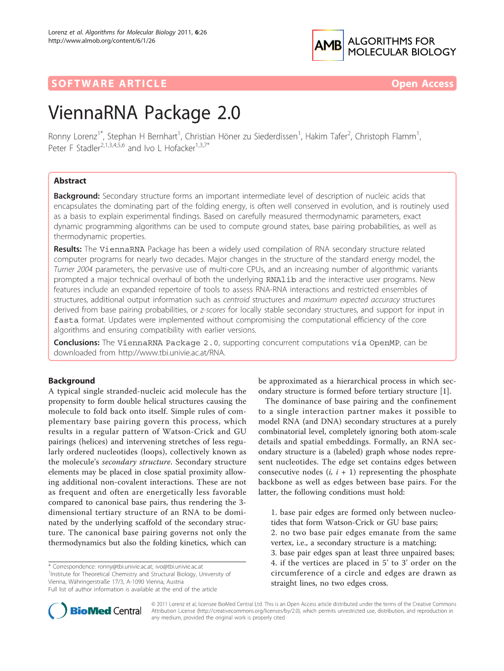 Viennarna Package