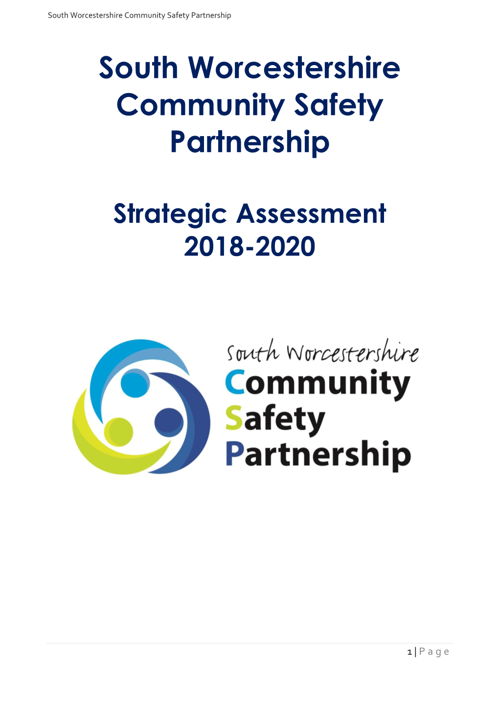 South Worcestershire Community Safety Partnership