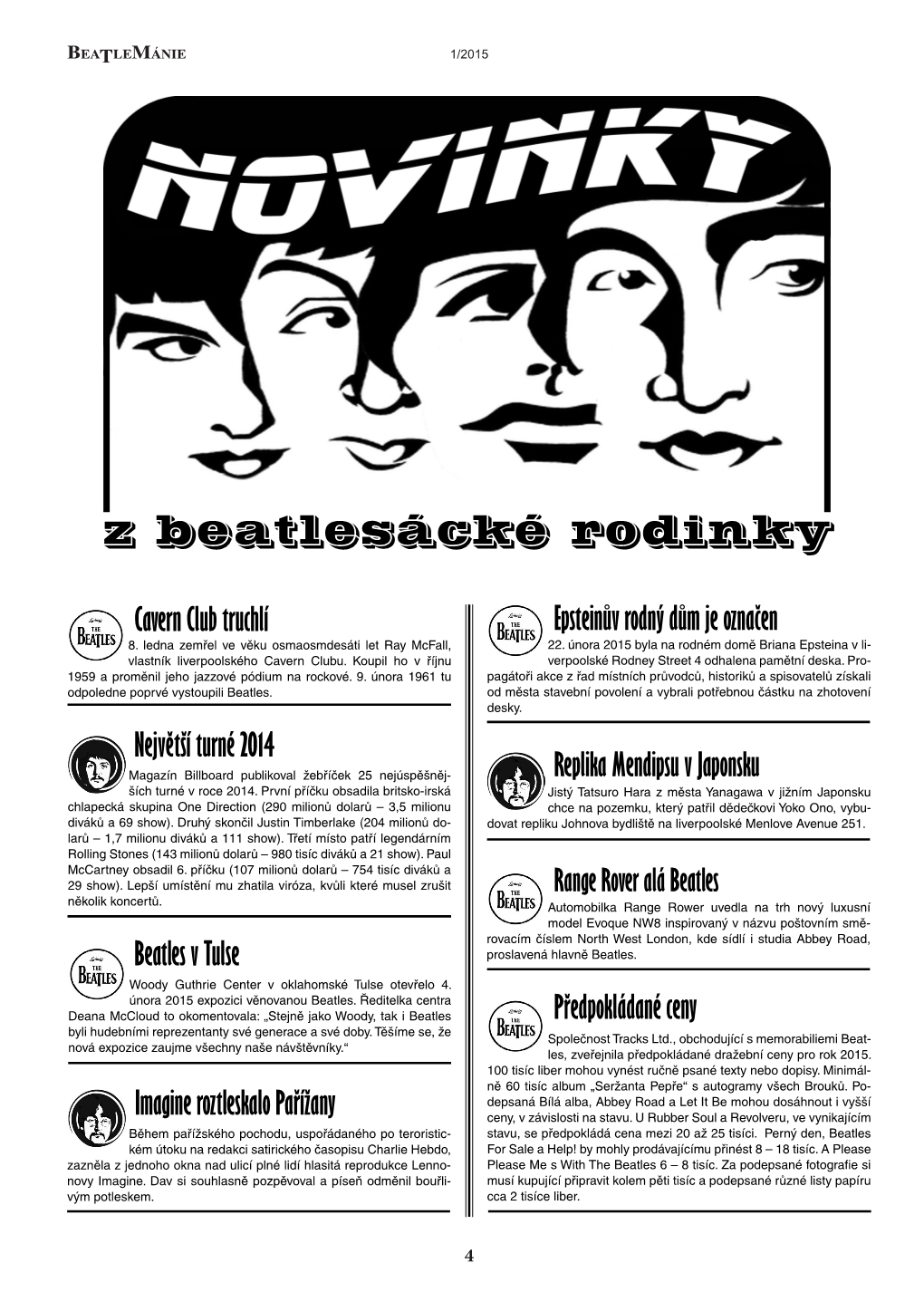 Z Beatlesácké Rodinky Ruska