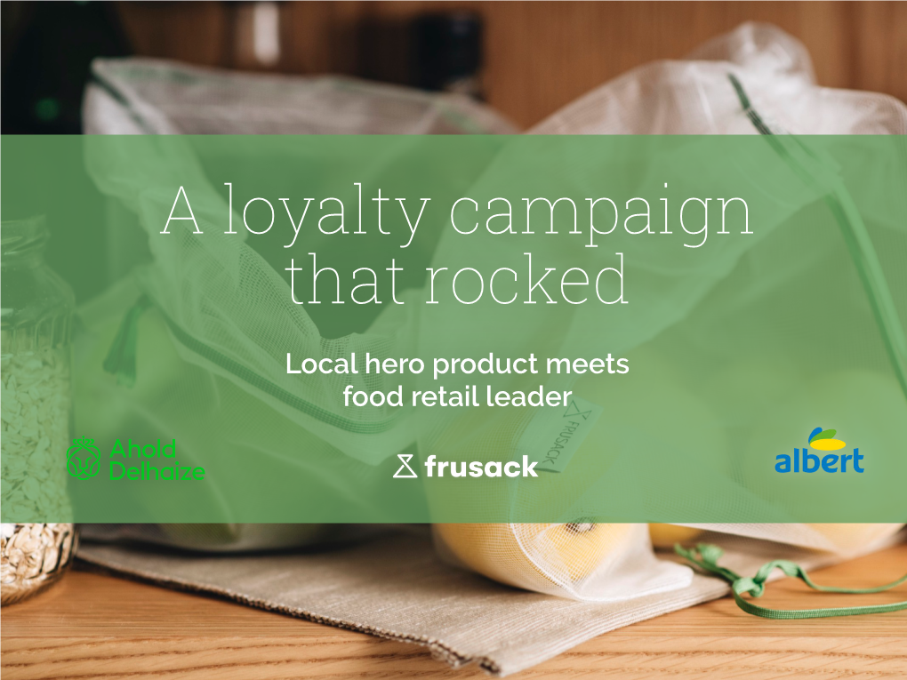 Local Hero Product Meets Food Retail Leader Brand Context
