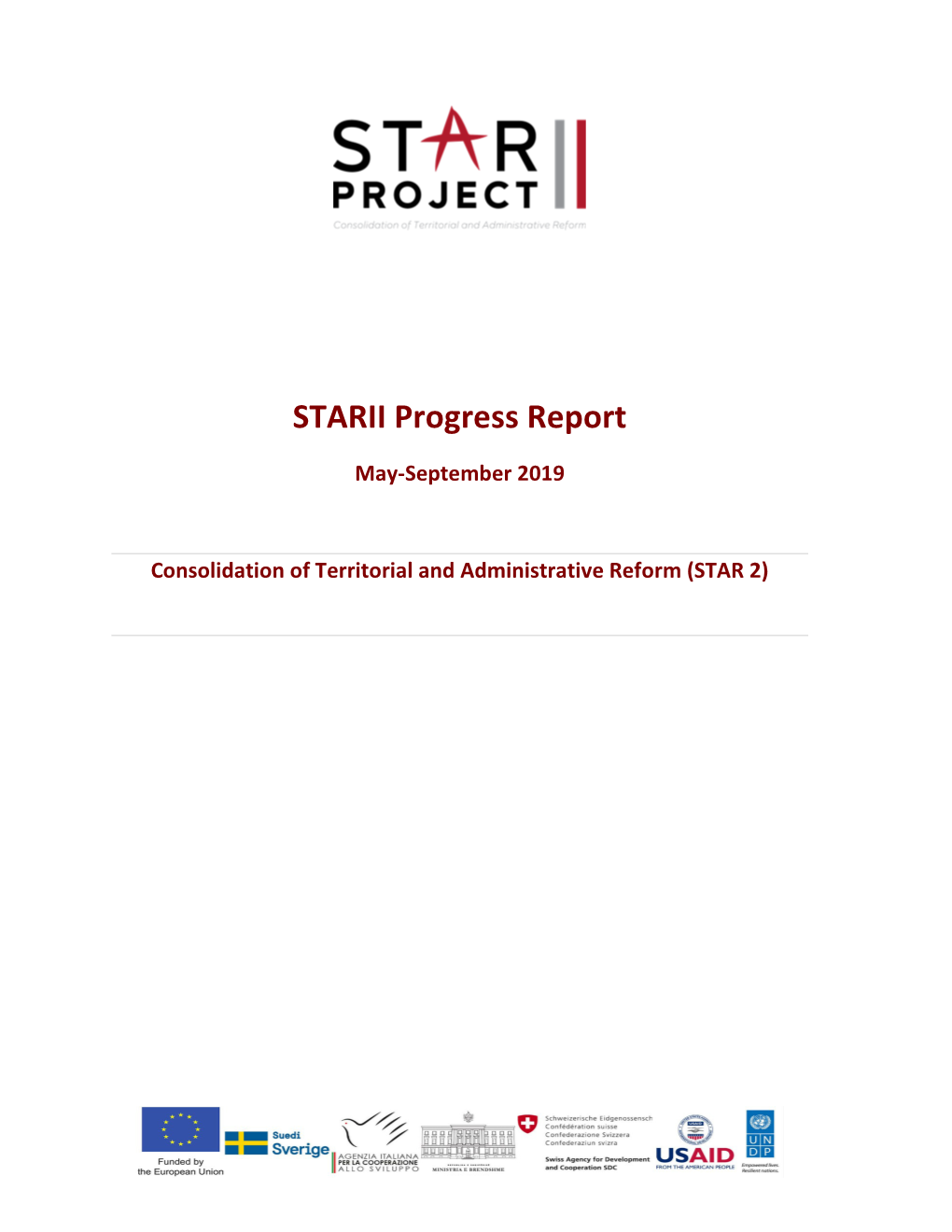 STARII Progress Report