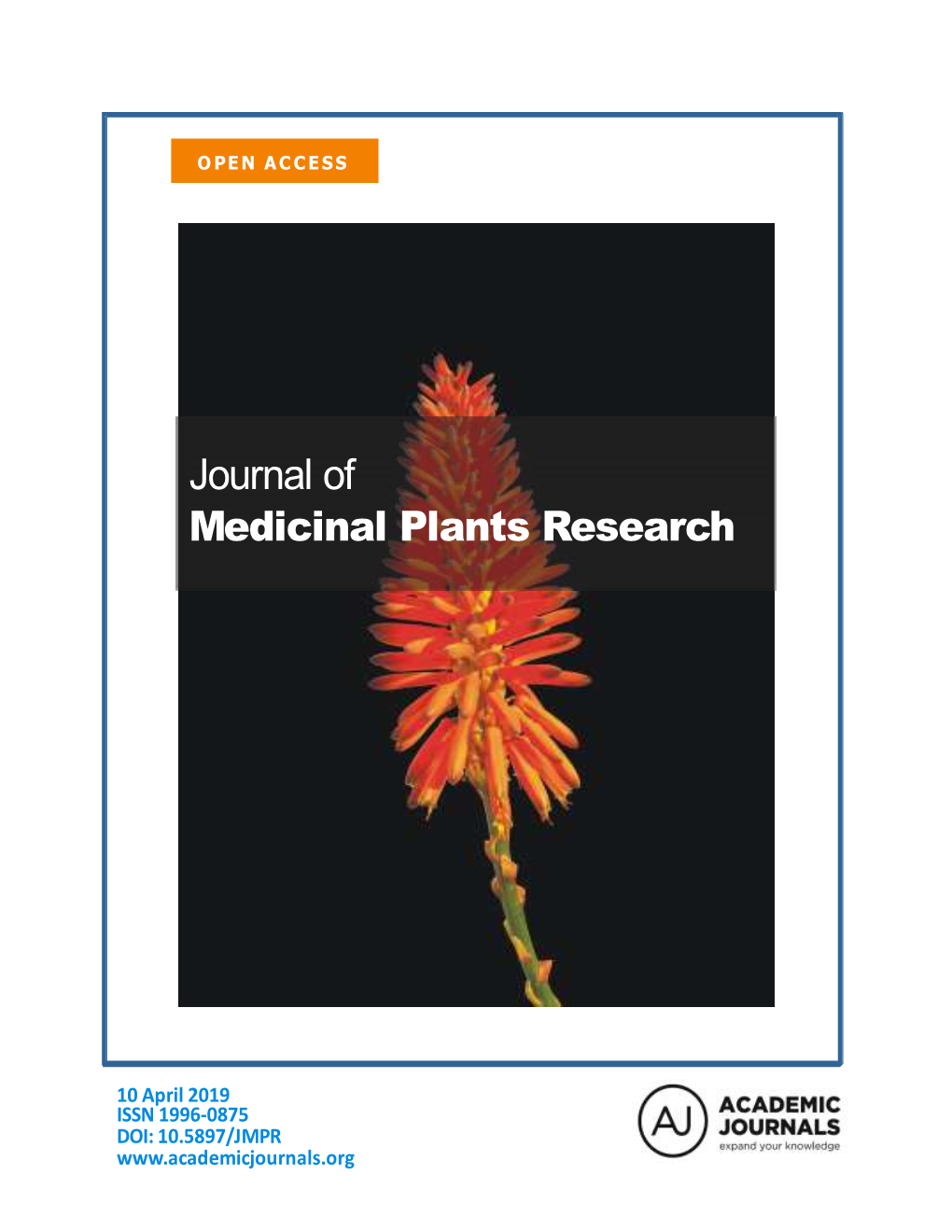 Journal of Medicinal Plants Research