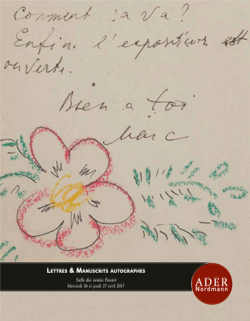 Lettres & Manuscrits Autographes