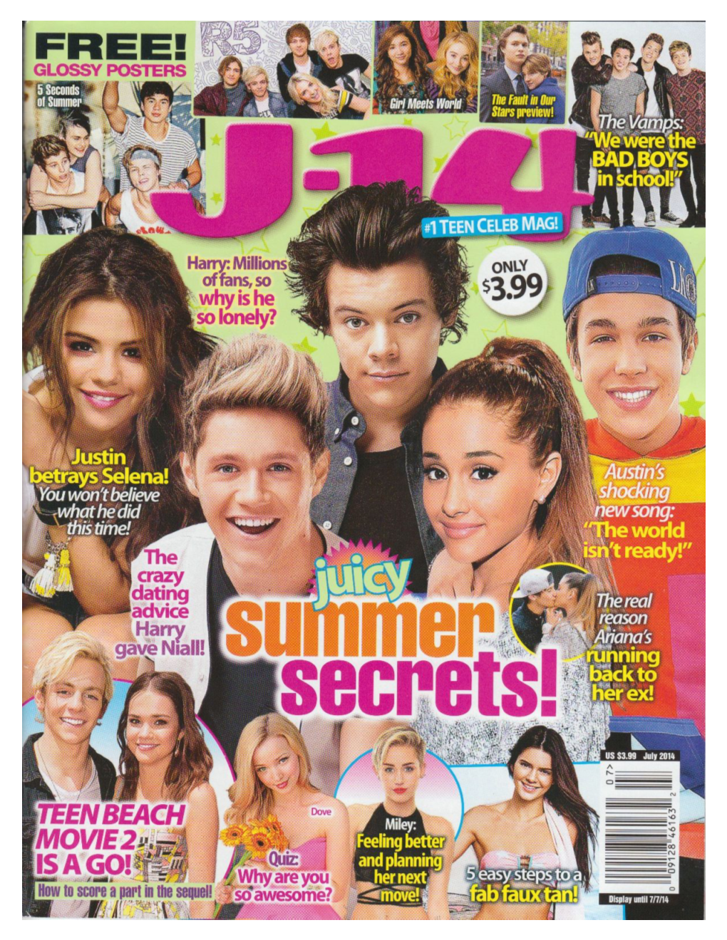 Dr. Rizk Featured on J-14 Magazine and Speaks About