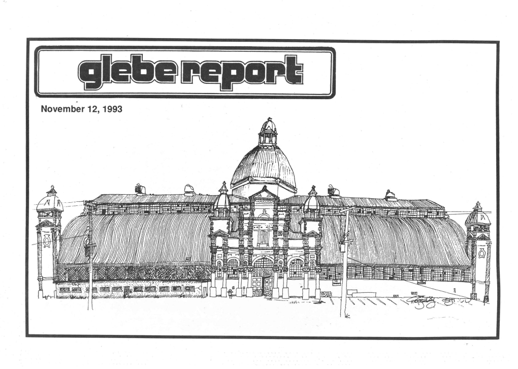 Glebe Report - 2 N EWS Glebe Centre/Abbotsford House Bazaar Nov