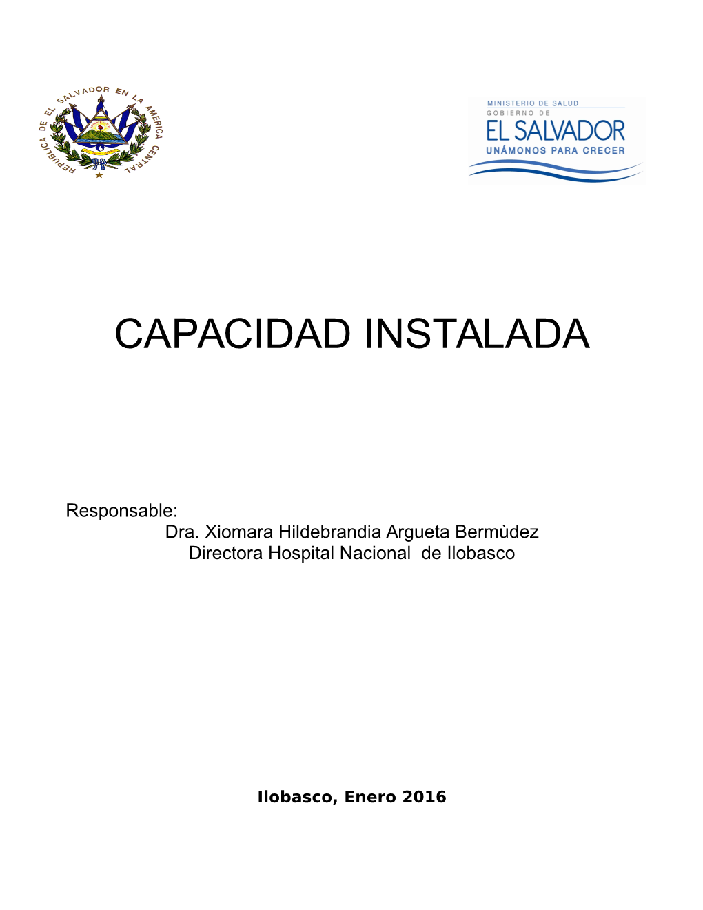 Capacidad Instalada