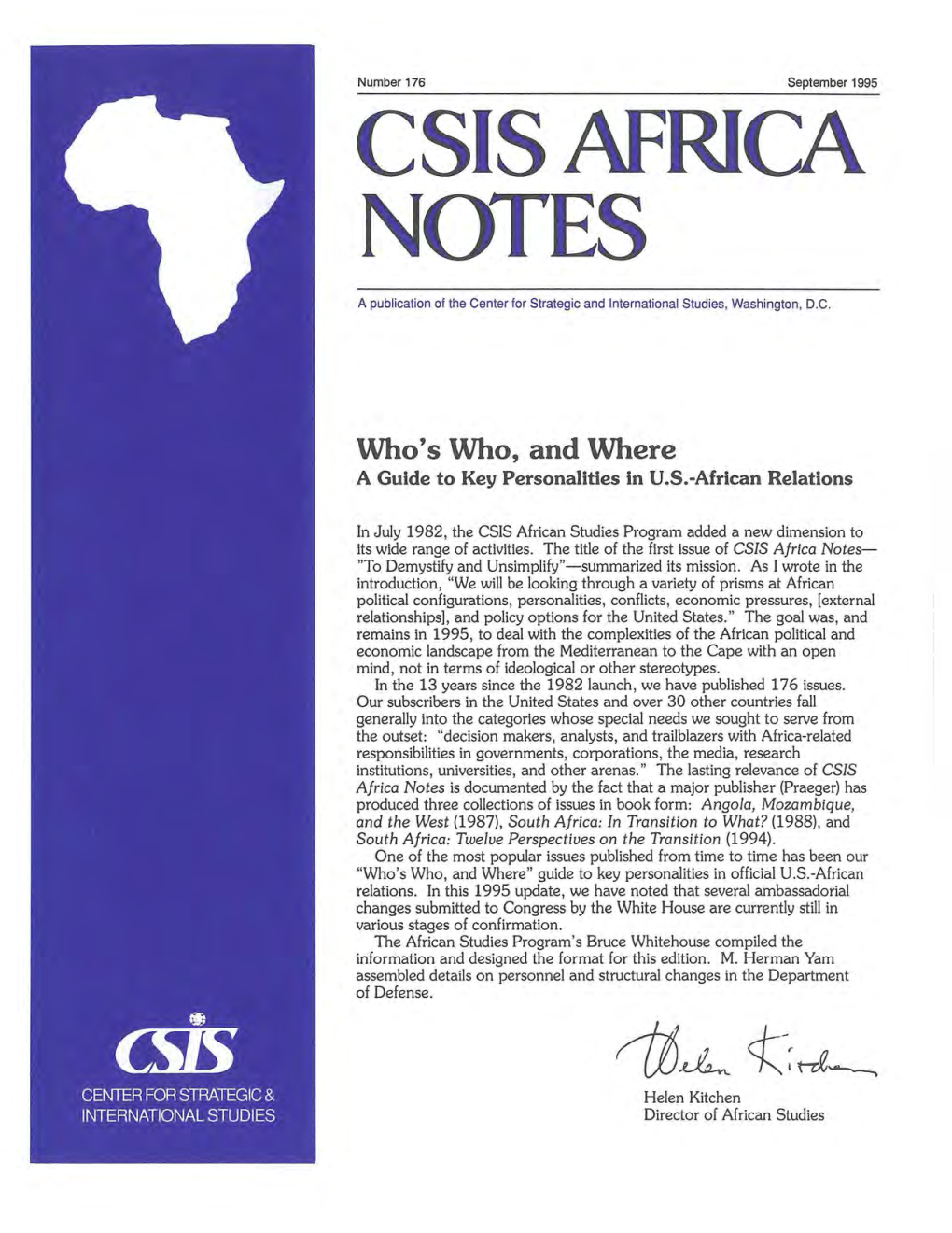 Africa Notes