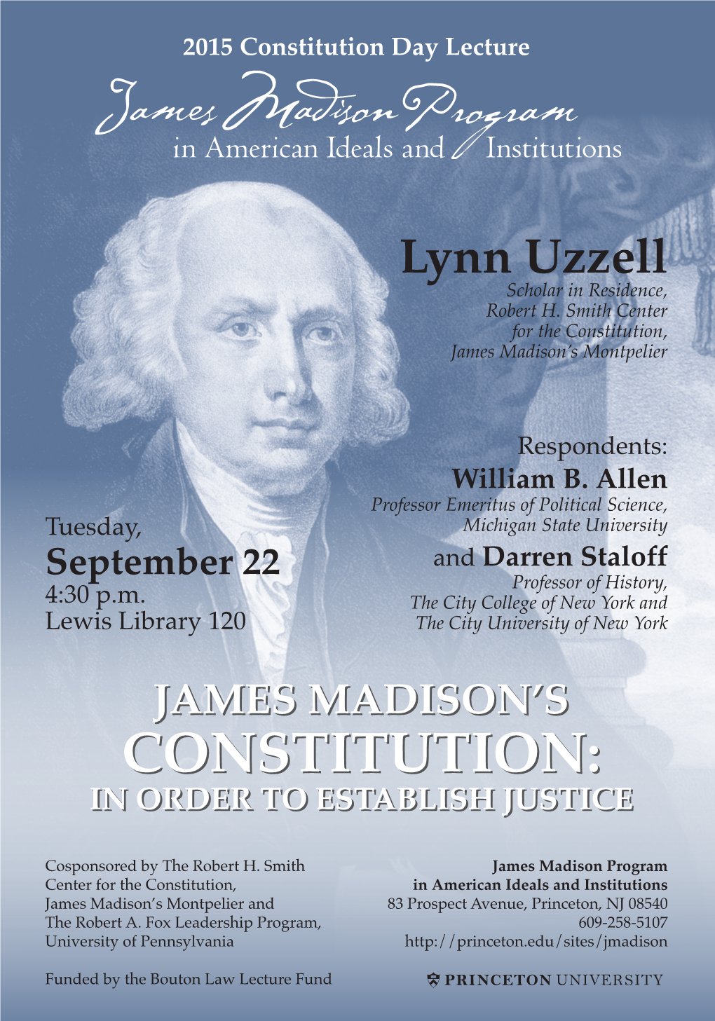 Constitution Day Lecture