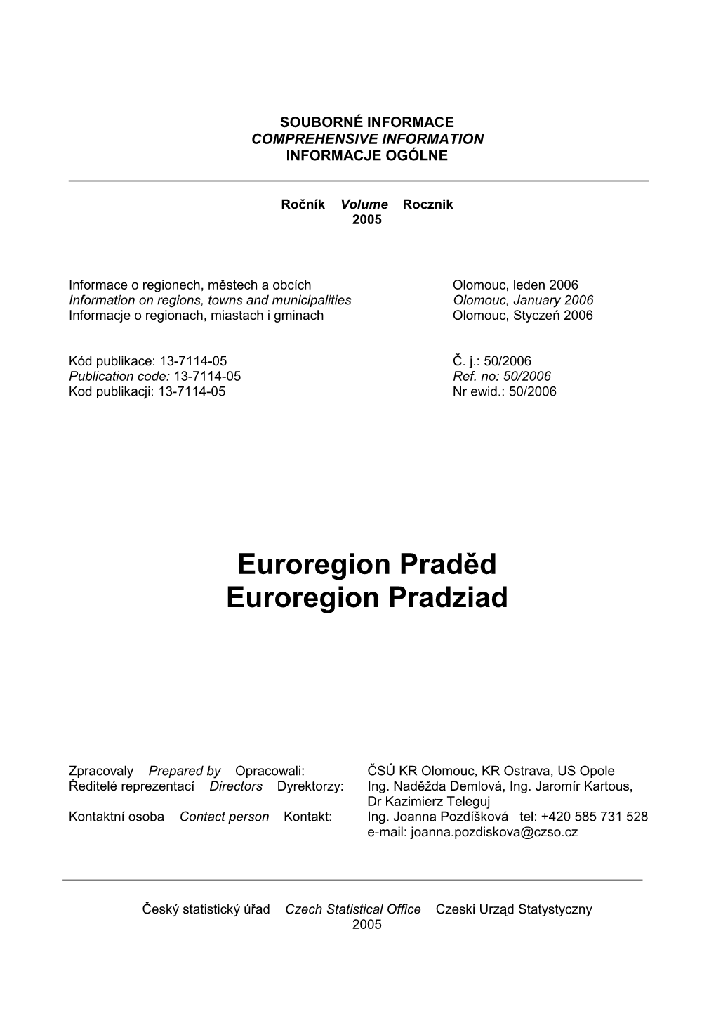 Euroregion Praděd Euroregion Pradziad