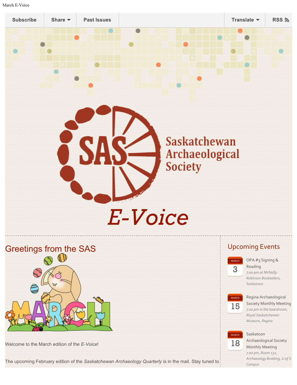 March E-Voice