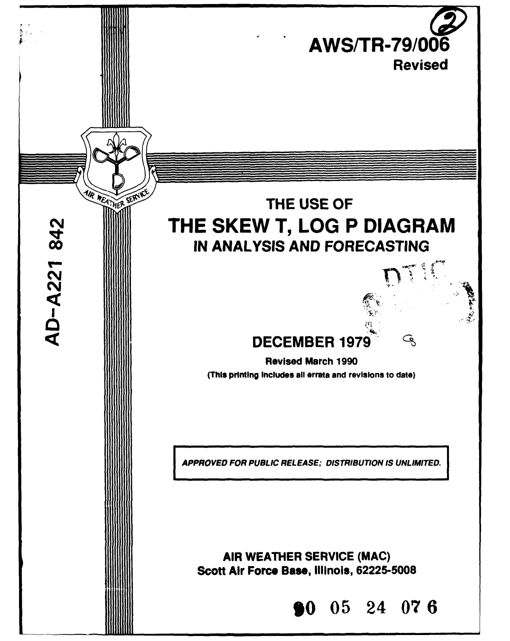 Aws/Tr-79/006 the Skew T, Log P Diagram