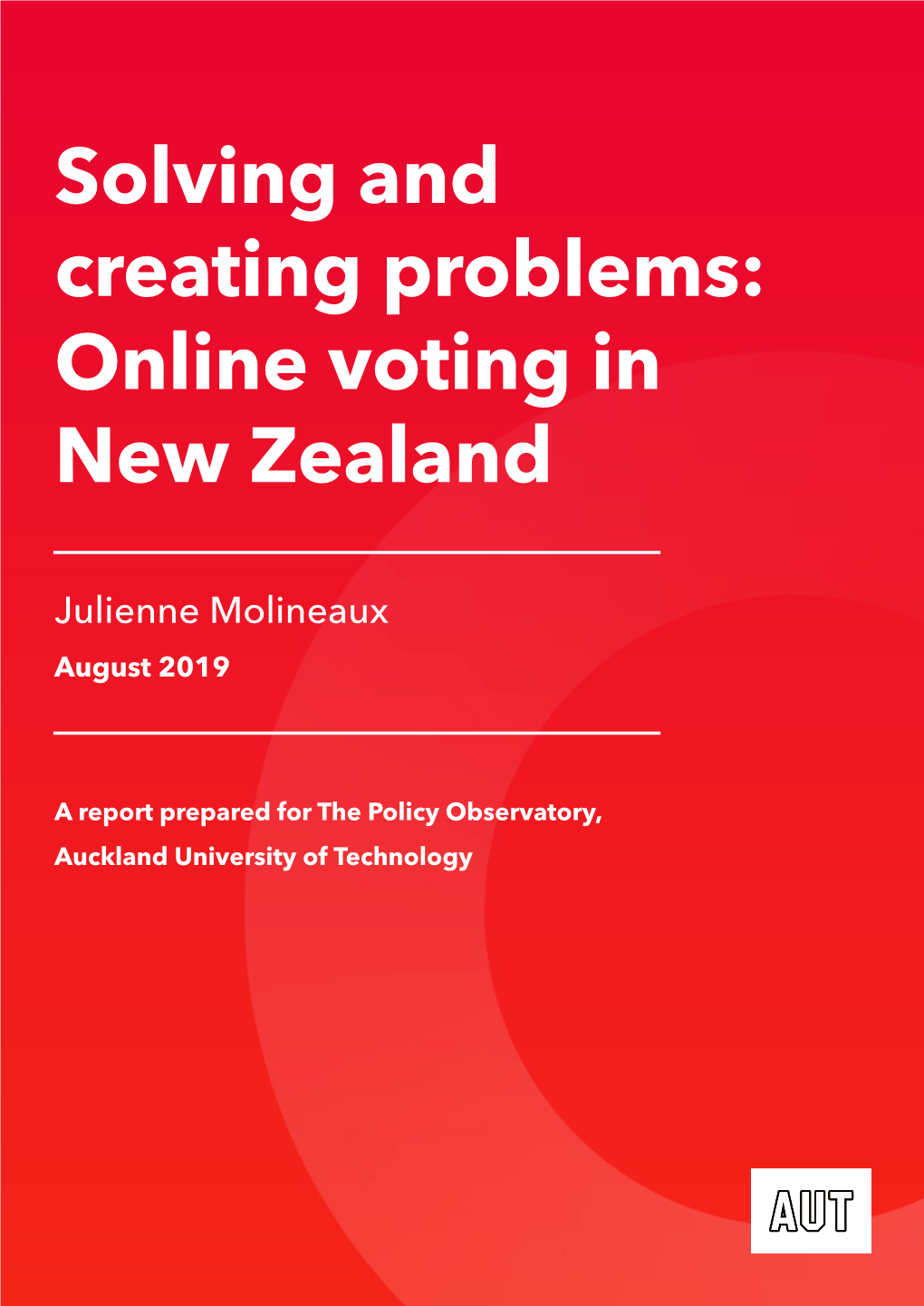 Solving and Creating Problems: Online Voting in New Zealand