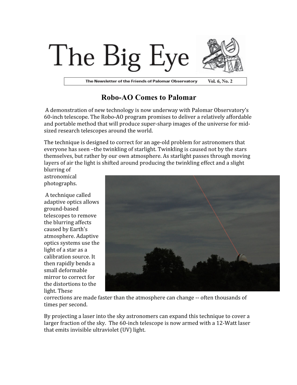 The Big Eye Vol 6 No 2