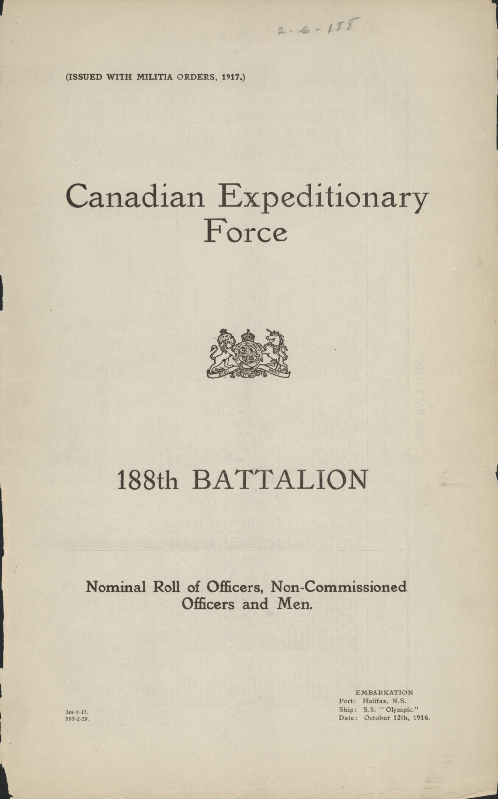 Canadian Expeditionary Force