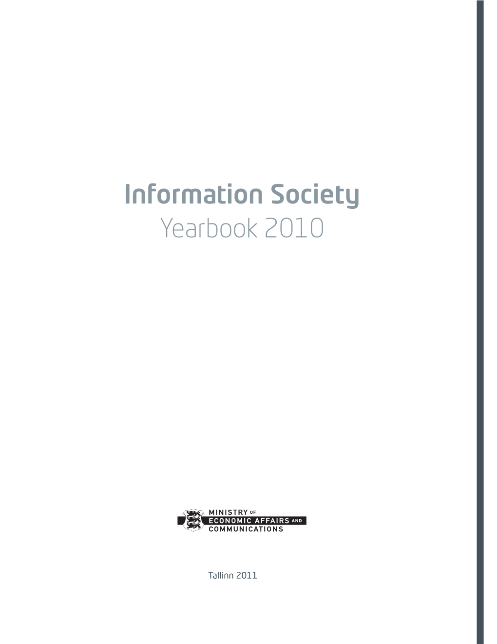 Information Society Yearbook 2010