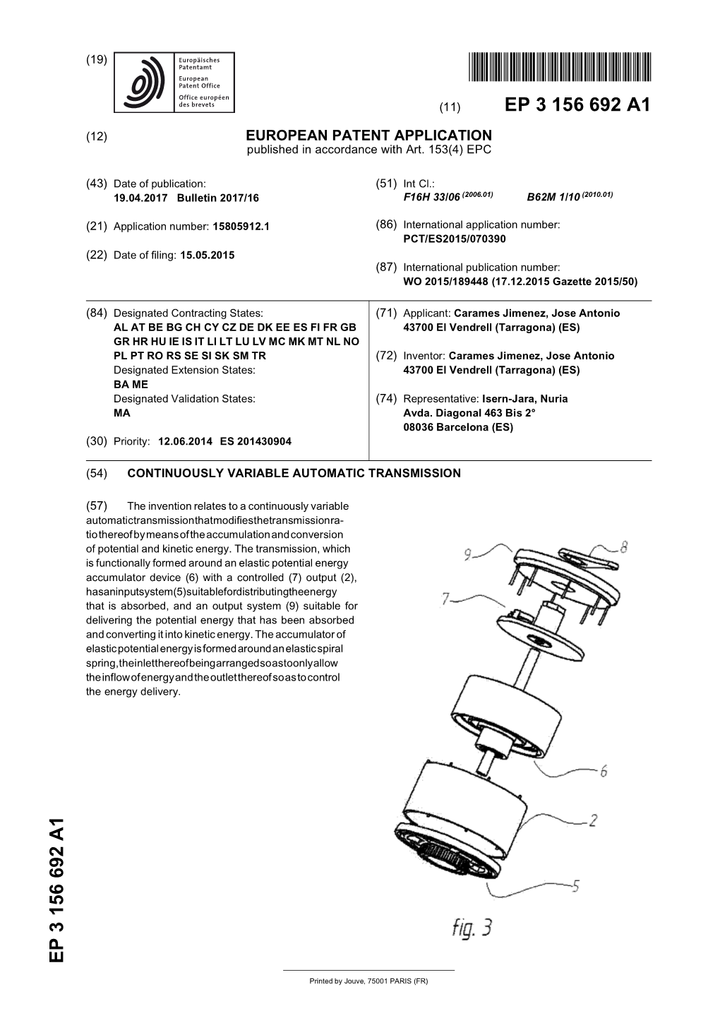 Continuously Variable Automatic Transmission