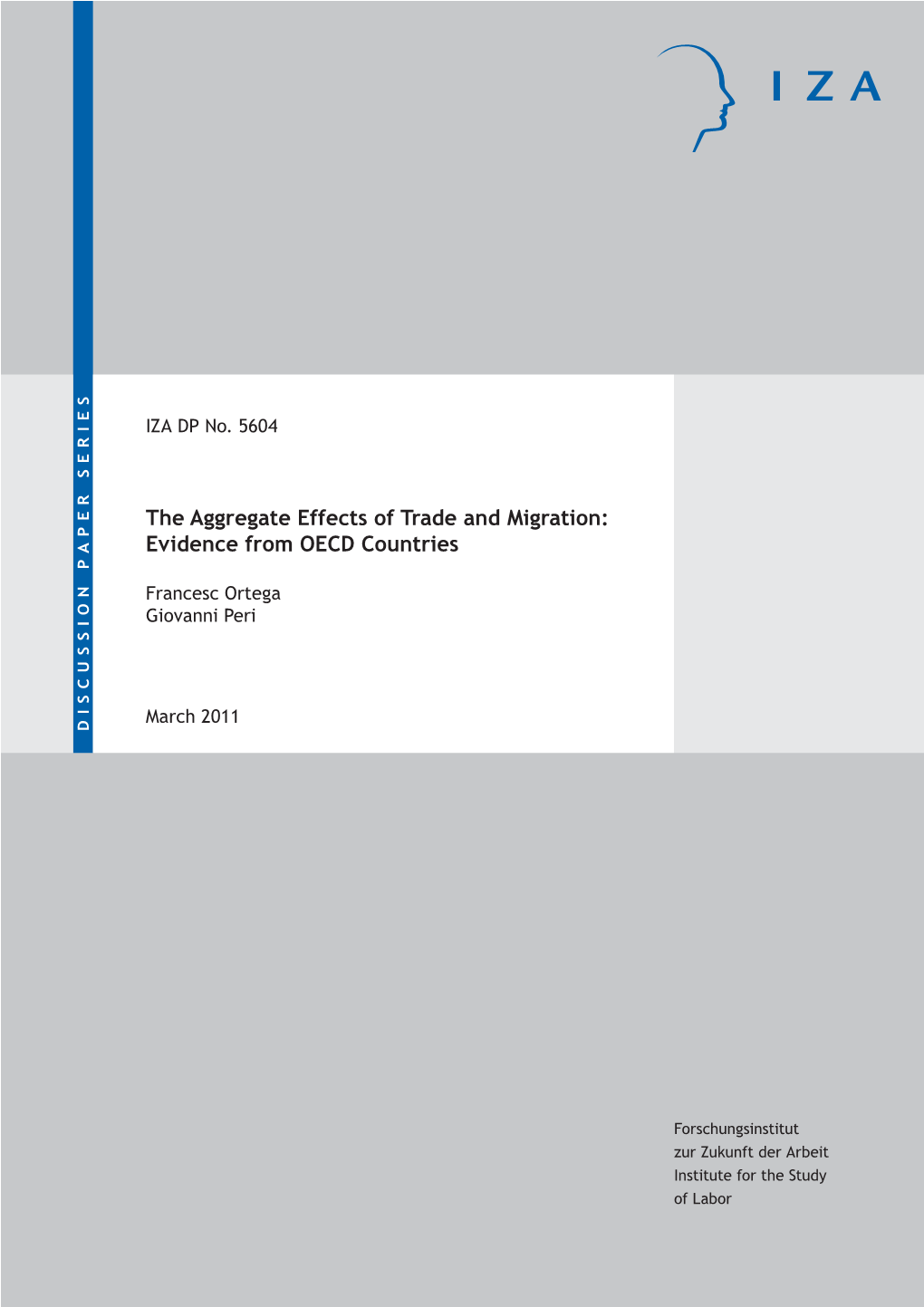 The Aggregate Effects of Trade and Migration: Evidence from OECD Countries