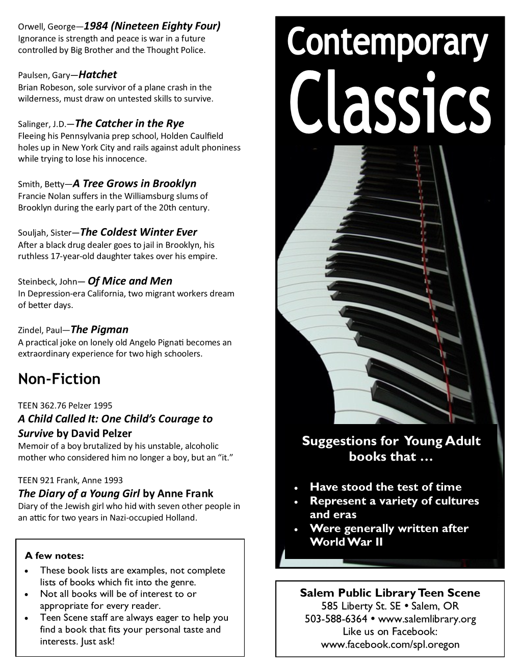 Classics – Contemporary