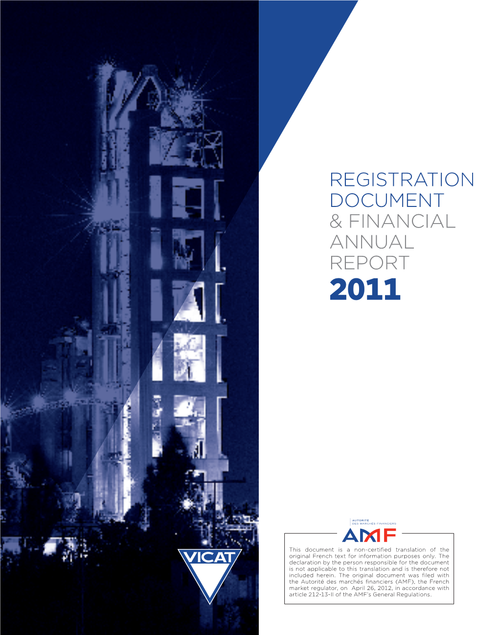 Registration Document and Financial Annual Report 2011