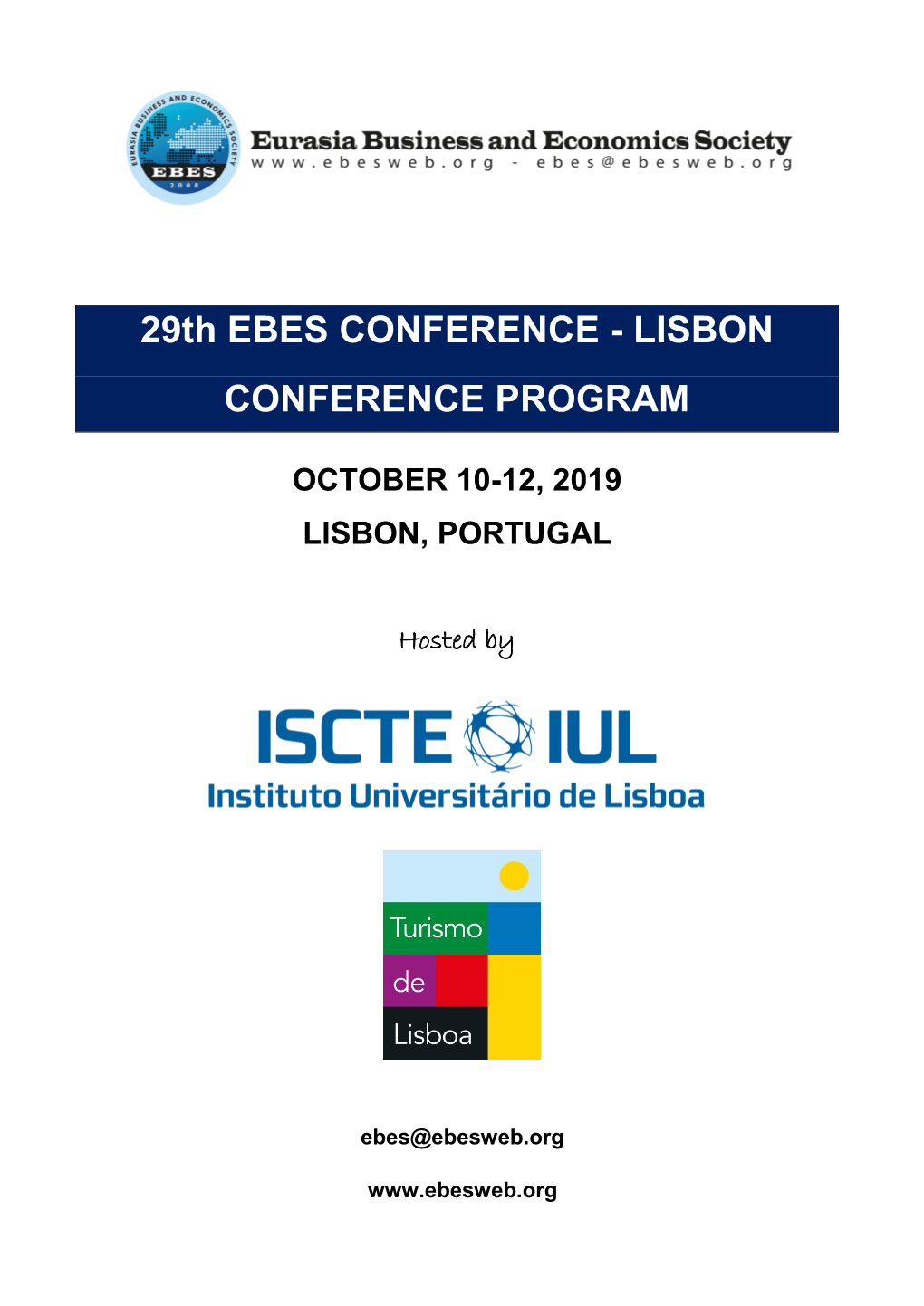 Lisbon Conference Program