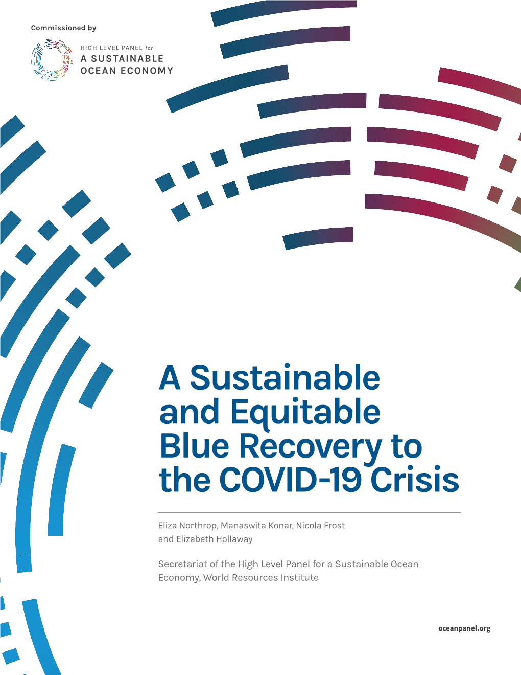 A Sustainable and Equitable Blue Recovery to the COVID-19 Crisis