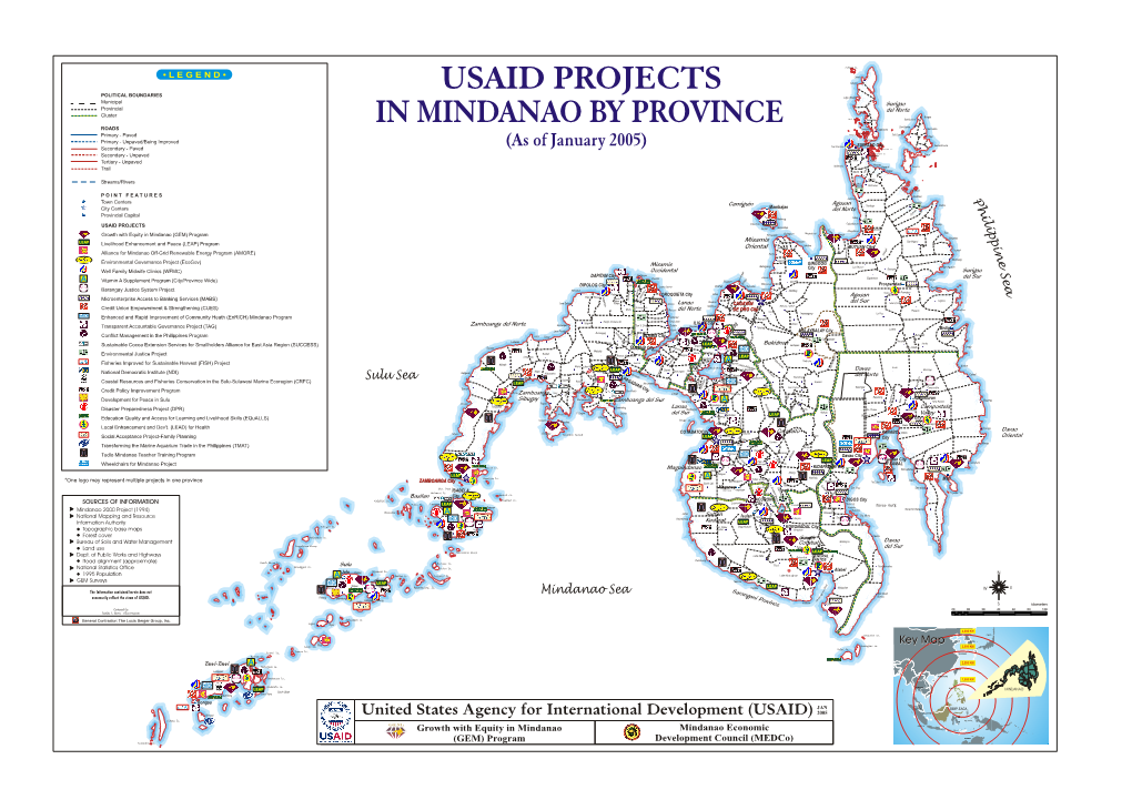 USAID Ongoing Proj. As of Jan 2005.Cdr