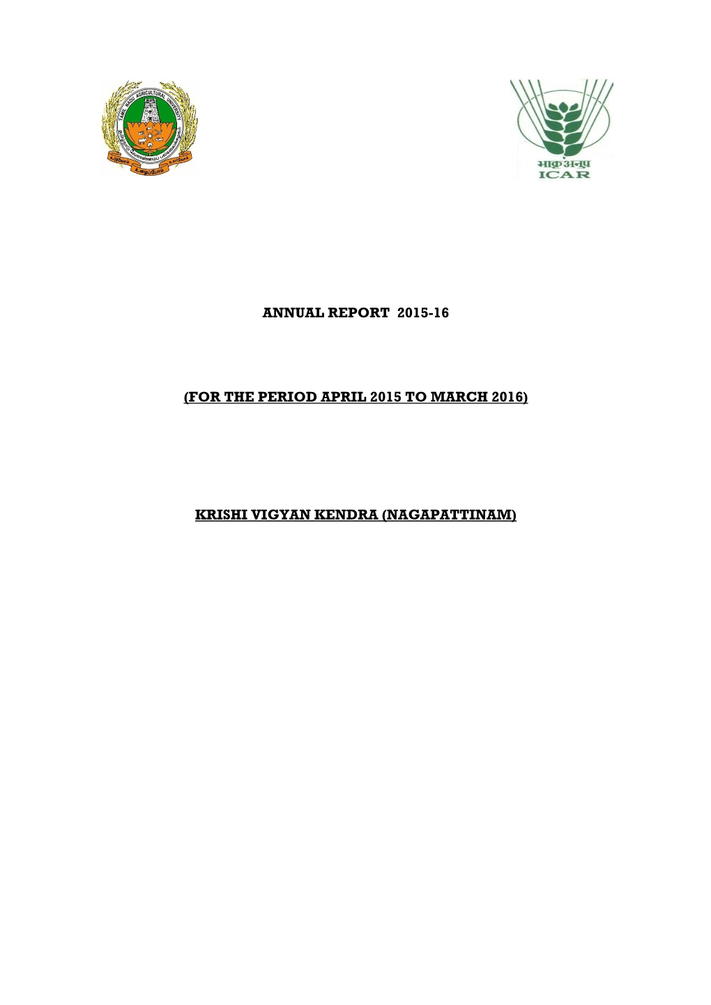 Annual Report 2015-16