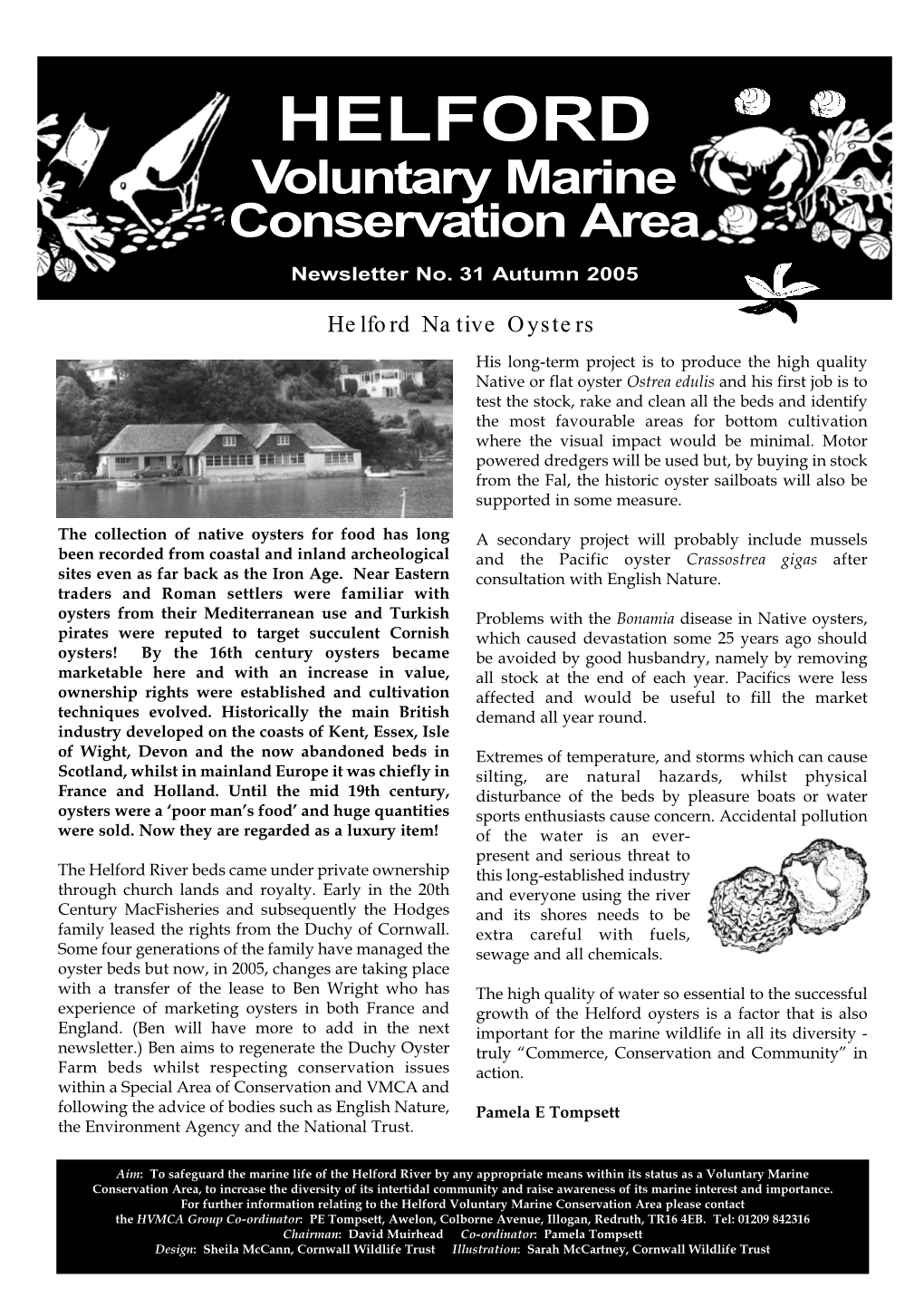 Helford Voluntary Marine Conservation Area Newsletter No.31