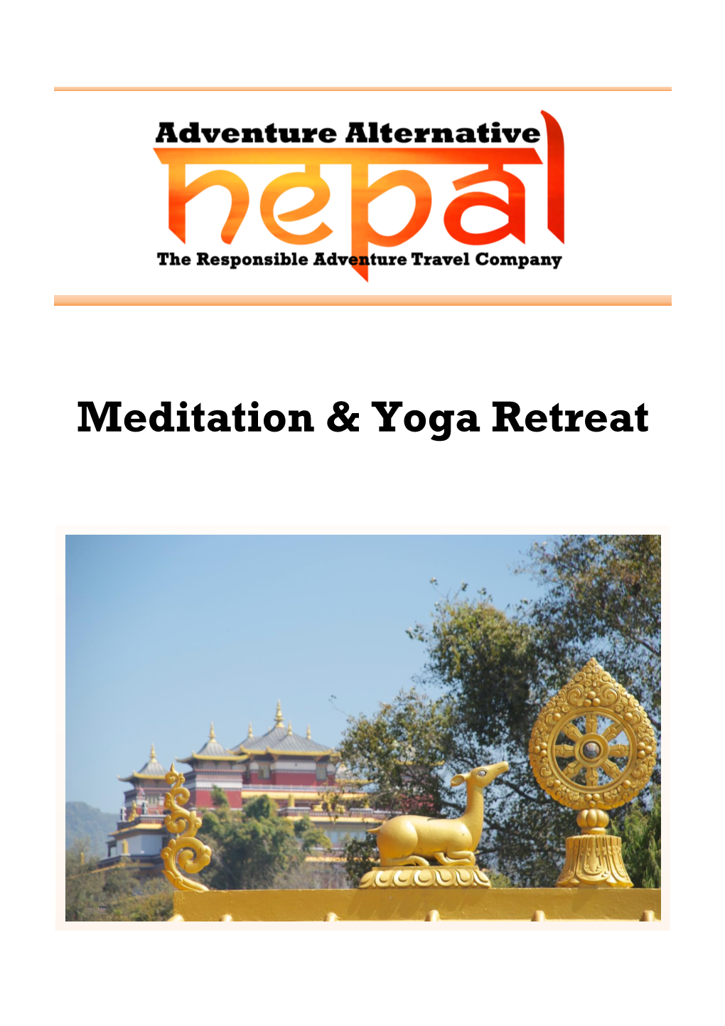 Meditation & Yoga Retreat