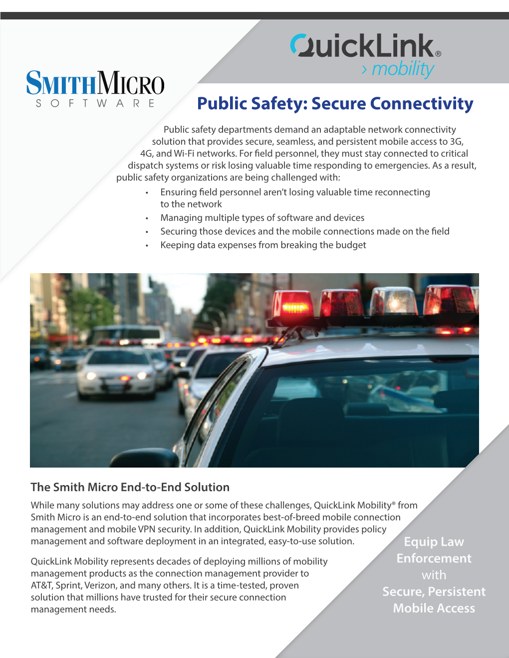 Mobility Public Safety: Secure Connectivity