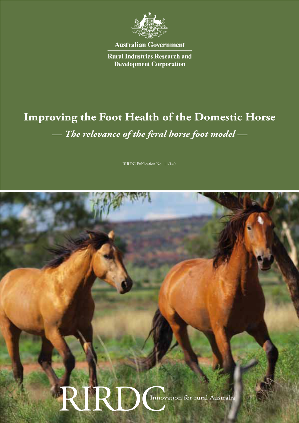 Improving the Foot Health of the Domestic Horse — the Relevance of the Feral Horse Foot Model —