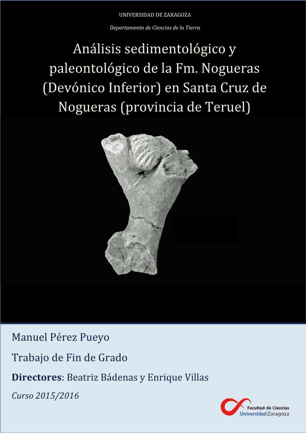 (Devónico Inferior) En Santa Cruz De Nogueras (Provincia De