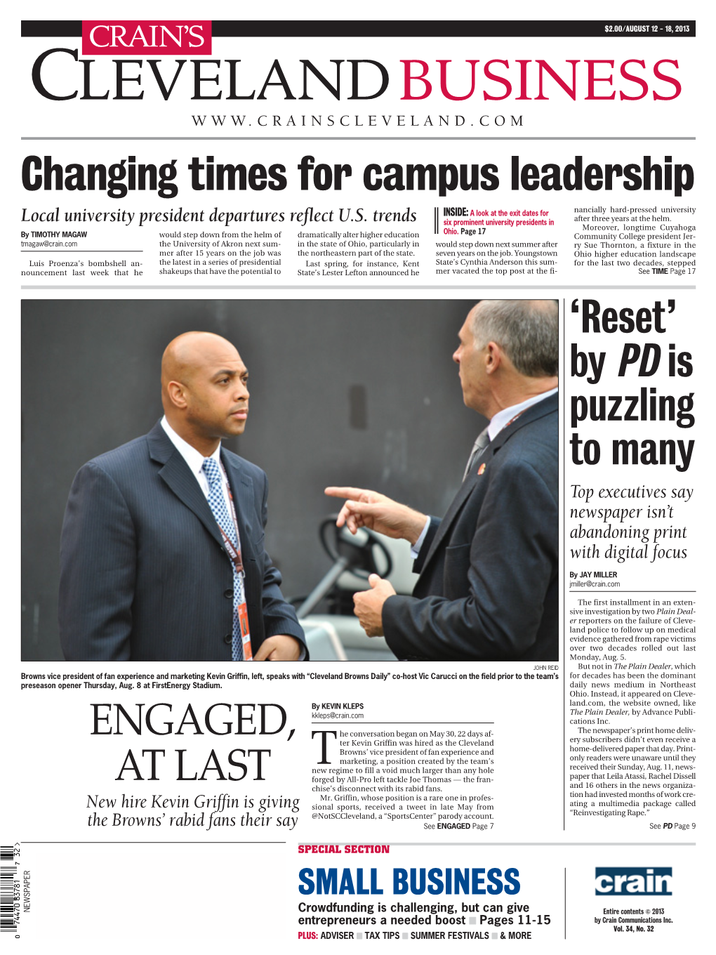 ENGAGED, at LAST Changing Times for Campus Leadership