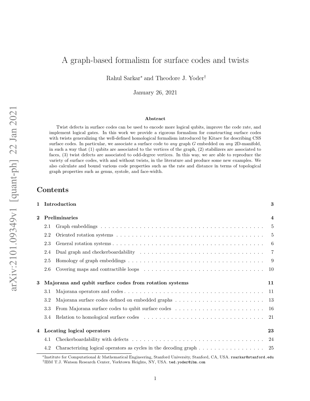 A Graph-Based Formalism for Surface Codes and Twists