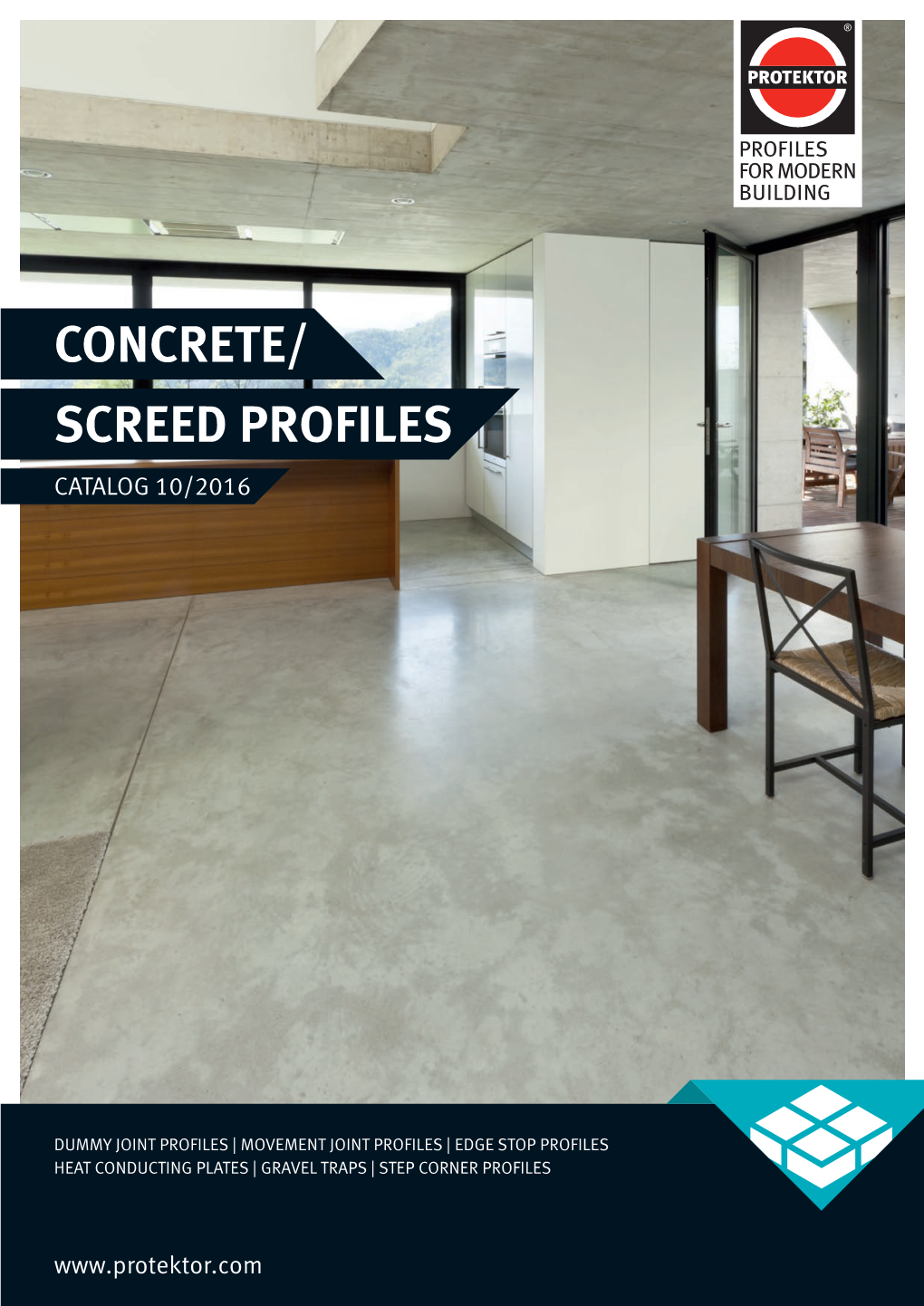 Concrete/ Screed Profiles Catalog 10/2016