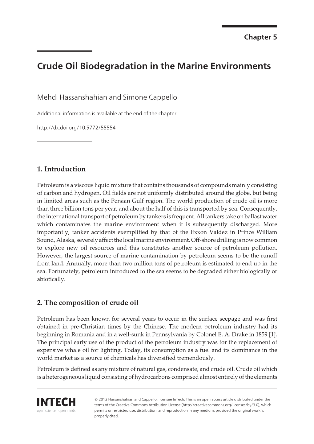 “Crude Oil Biodegradation”