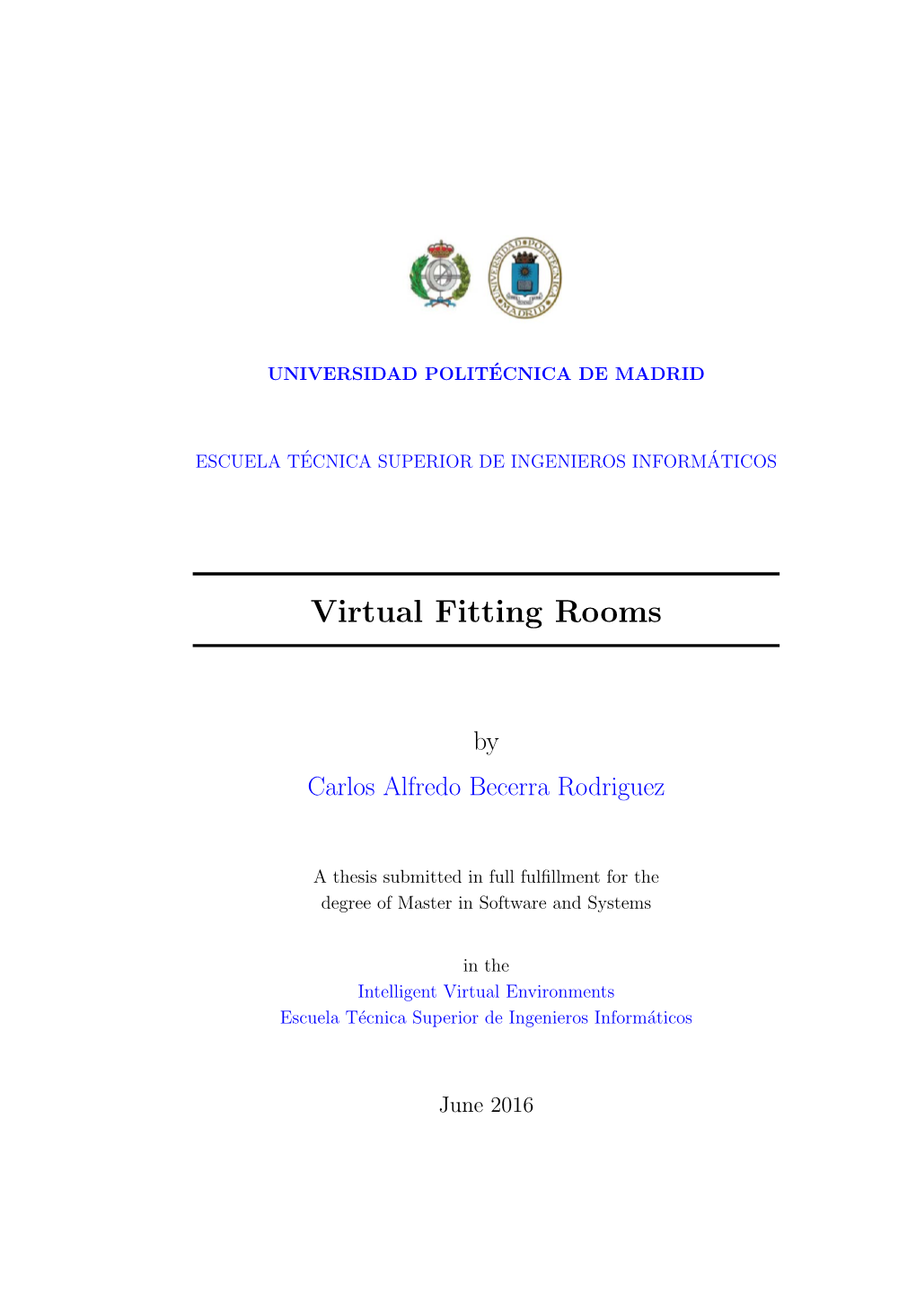 Virtual Fitting Rooms