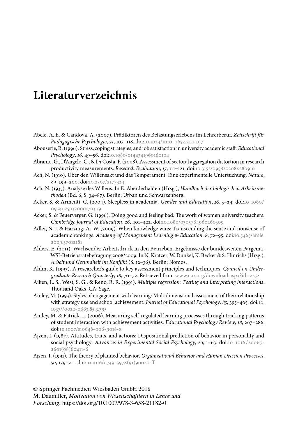 Literaturverzeichnis