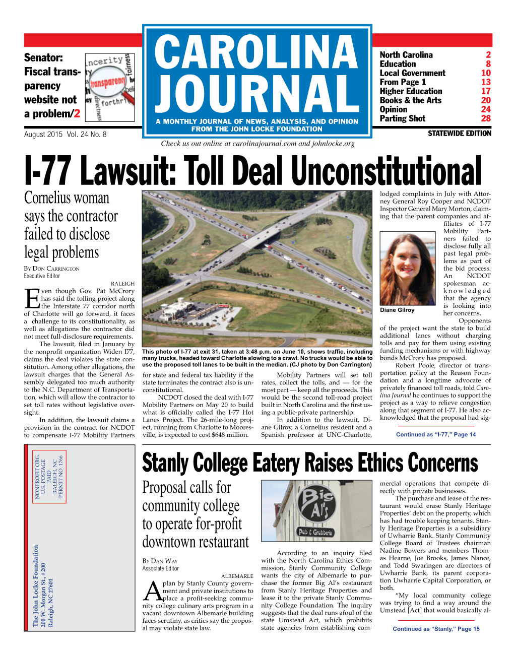 I-77 Lawsuit