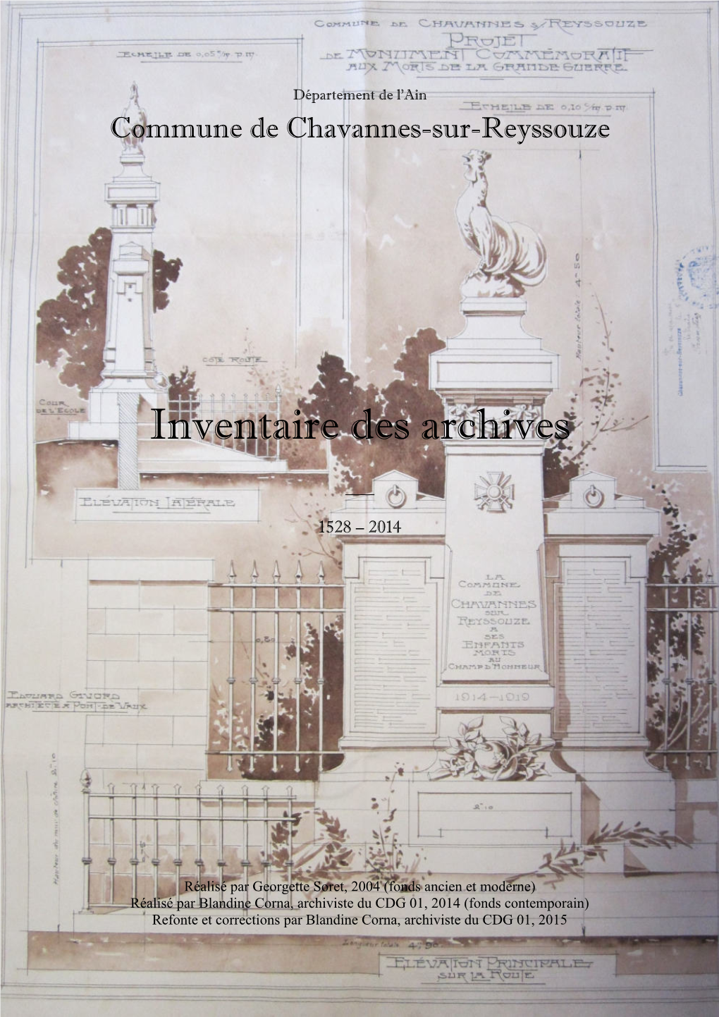 Inventaire Des Archives