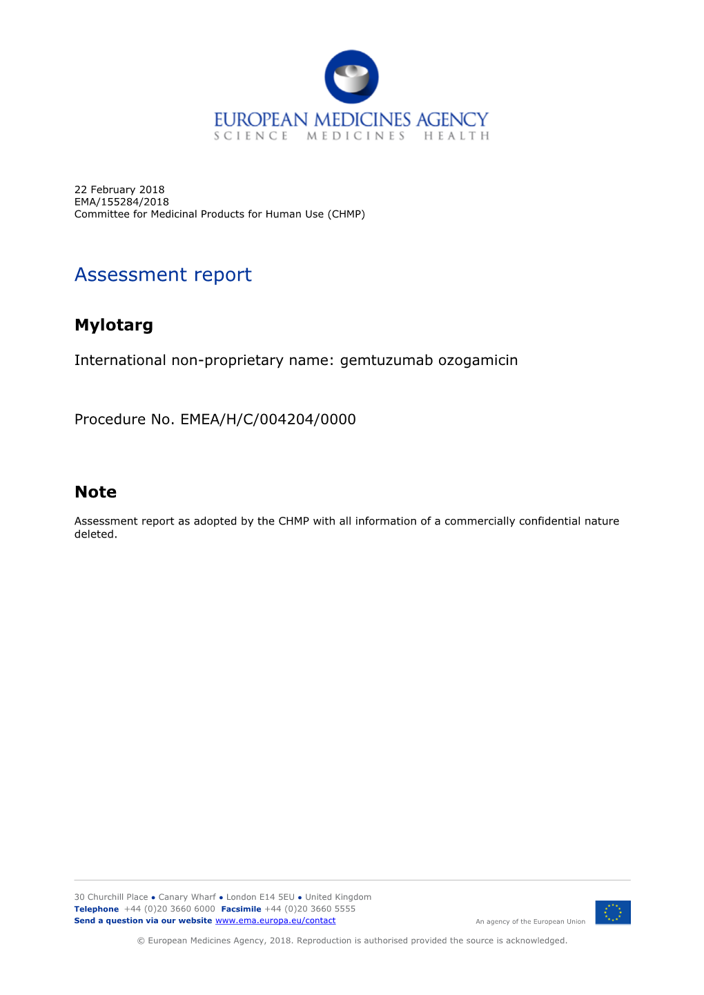 Mylotarg, INN-Gemtuzumab Ozogamicin