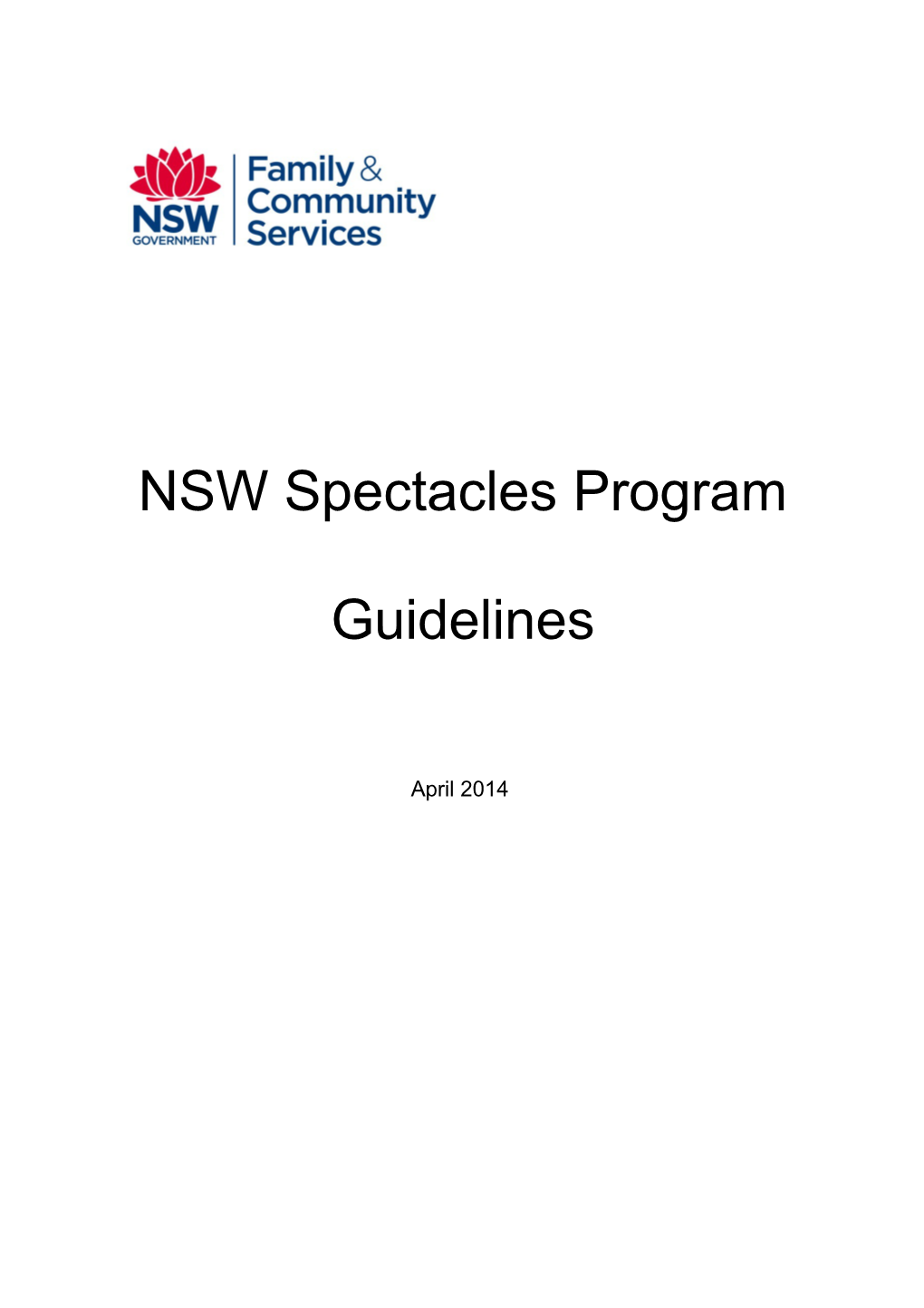 Proposed Set Of Funded Services Documentation