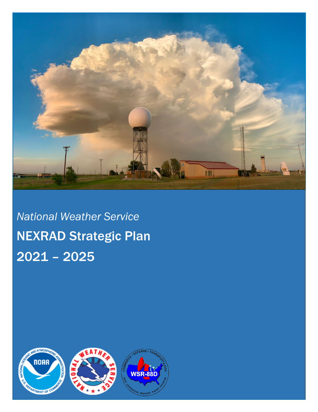 NEXRAD Strategic Plan 2021 – 2025